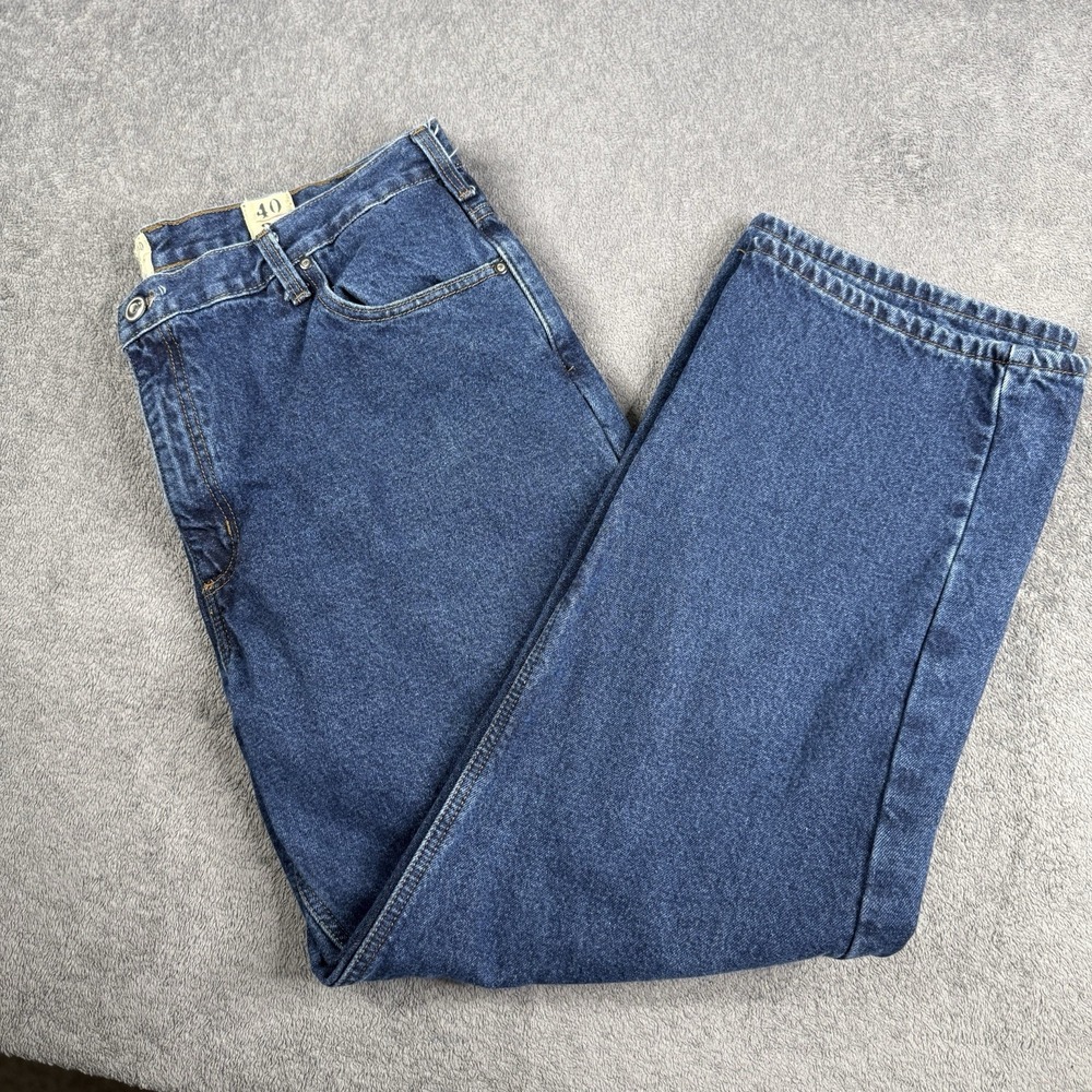 Red Head Mens 40x30 Classic Fit Lined 100% Cotton Denim Jeans Cold Weather Heavy